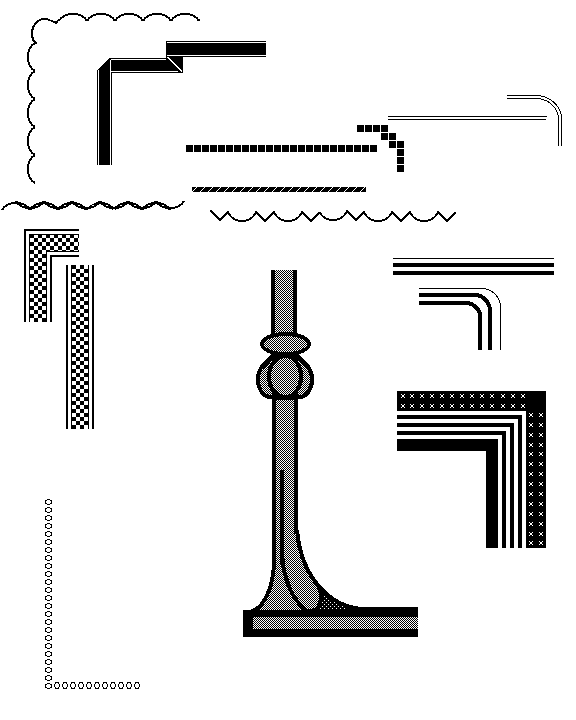 Traditional Borders